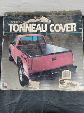92074-01 Saddleman Nos Hook And Loop Tonneau Cover Full Size Short Bed Truck Brand New