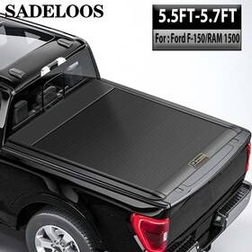 5ft7 Sadeloos 2011-2024 F150/ram 5ft5 Inch -5ft7 Retractable Truck Beds Tonneau Cover For Ford 1500