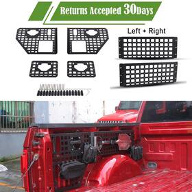 2025wu4933 Savadi Tailgate Body Armor Side Bed Molle Panel Storage Rack For Ford F150 2015