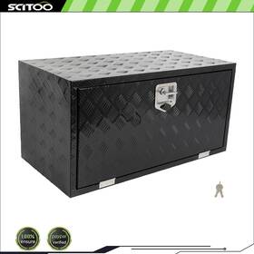 Cnb183fsd32180 Scitoo-autoparts 36 Inch X18 Multifunctional Storage Tool Box For Truck With 2x Chain Black