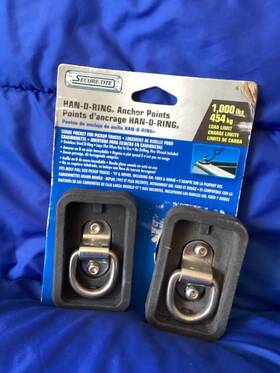62014 Secure-tite Han-d-ring Truck Bed Anchor Points - Pre-owned