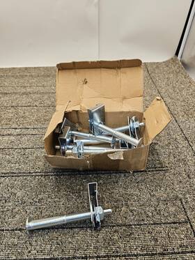 40-0003 Shee-mar Sm1251 Qty 8 Truck Bed Hardware Zinc Finish
