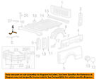 F65z99279a31a Side Ford Box-support Left -150 Panels-pick Oem Up Front 04-05