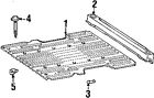 641890c011 Sill Tundra Up Mount Oem Toyota 00-06 Bolt Pick Box-rear