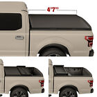 Epnst095 Soft Tri-fold Tonneau Cover Truck Bed For 2022-2023 Ford Maverick 4.6ft/54.4inch