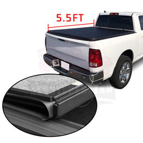 10178555 Soft Tri-fold Truck Bed Tonneau Cover 5.5ft For Toyota Tundra 2007-2021