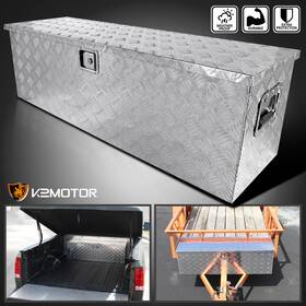 Spec-d Tuning 841808142499 49 Inch X15 Heavy Duty Aluminum Storage Tool Box With Lock Key For Pickup Truck