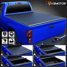 Spec-d Tuning 841808198854 Fits 2004-2012 Chevy Colorado Gmc Canyon 5ft Truck Bed Soft Roll Up Tonneau Cover