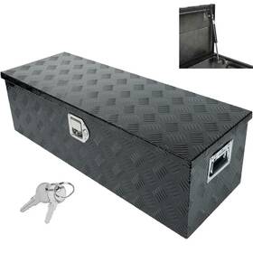 Tl55402 Speed-autoparts-usa 39x13x10 Inch Aluminum Pick Up Truck Trunk Bed Tool Box Trailer Storage W Locks