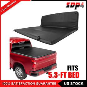 Sp10967366dt Speedpart4u For 04-13 Colorado/canyon 5ft 60ftft Short Bed Soft Lock Tri-fold Tonneau Cover