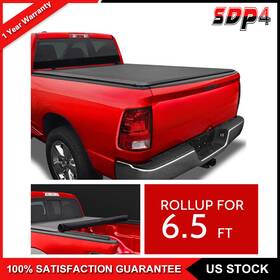 Sd152259p4 Speedyparts4u 6.5ft Tonneau Cover Truck Bed For Ford F150 2005-2007 Soft Roll-up Retractable