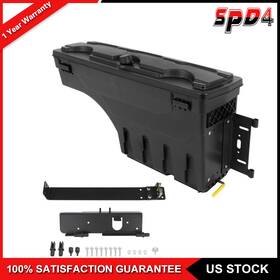 Sdp17537a260s Speedyparts4u Right Side Truck Bed Swing Storage Tool Box For 1997-2014 Ford F150 With Code Lock