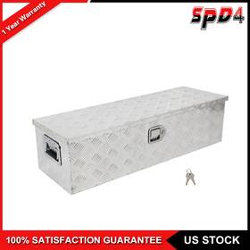 Sdp17651a756s Speedyparts4u 39 Inch X13 X10 Silver Aluminum Pickup Truck Trunk Bed Tool Box Trailer Storage