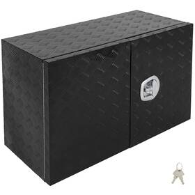 Sdp18366a205s Speedyparts4u 36 Inch X18 X24 Aluminum Storage Tool Box With 2x Chain Dovetail Lock For Truck Home