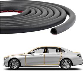 Tiao-2708 Stacool 10ft Automotive Weather Stripping D-type Car Door Seal Strip Fit For
