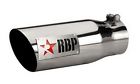 35452-rd Steel Exhaust Big Rbp 304 Tip Stainless Power Rolling 35452-