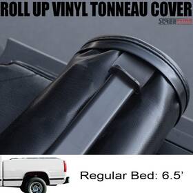 Sttcc10886.5lru001 Streetune For 88-00 Chevy/gmc C/k Silverado/sierra 6.5ft Lock And Roll Up Soft Tonneau Cover