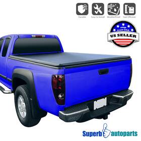 Superbautoparts 841808198823 Fits 2004-2012 Chevy Colorado Gmc Canyon 6ft Long Bed Soft Roll Up Tonneau Cover