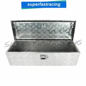F55401 Superfastracing Truck Trunk Bed Tool Box Trailer Storage 39 Inch X13 X10 Pickup Chrome Aluminum Lock