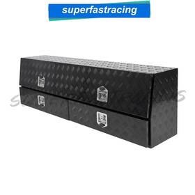 Up67528 Superfastracing 72 Inch X21 X13.5 Pickup Truck Trunk Bed Tool Box Trailer Storage With Drawers Lock