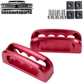 Btd055 Susu 2x Aluminum Truck Bed Rail Cleats Tie Down Anchors For Tacoma Tundra Gladiator