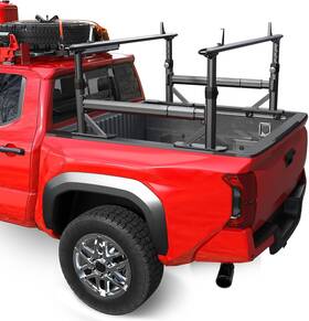 Adjustable19 Suvauto Soc1570v07 Alum Truck Rack 900lbs Fit Tacoma Gladiator With Bed Rails Inch -25 Side