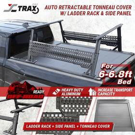 Tc-ar-f15004-lo Syneticusa R1l Spl Auto Retractable Tonneau Cover Rack01 Molle Panel For 2004-25 F150 6.5ft Bed