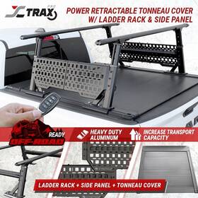 Tc-er-sil14-sh Syneticusa R1 Sp Er Power Retract Tonneau Cover Rack Panel For 2007-25 Silverado/sierra 1500 5.8 Inch