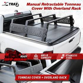 Tc-r-v2-tun07-sh Syneticusa Rack06 Mr Retractable Tonneau Cover With For 2007-25 Tundra 5.5ft Without Deck Rails