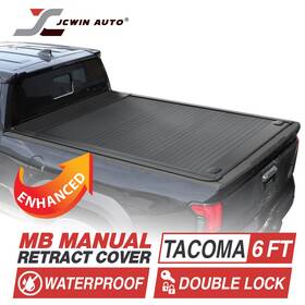Syneticusa Tc-r6a-taco16-sh Led 6ft Bed 2016-2026 Tacoma Mb Enhanced Waterproof Retractable Tonneau Cover Lock