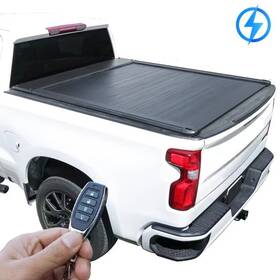Tgtc-er-tun07-sh Syneticusa E-power Remote Retractable Tonneau Cover For 5.6ft Bed 07-21 Toyota Tundra