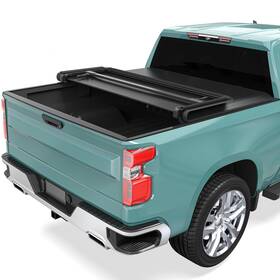 Synthacy Masynvg9uw Soft Tri-fold Truck Bed Tonneau Cover Fit Chevy Silverado/gmc Sierra 1500 New