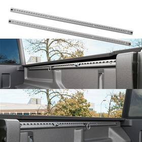 Jp122502 Szyang Side Trail Rail System Compatible With 2020-2025 Jeep Gladiator Truck Bed Rai