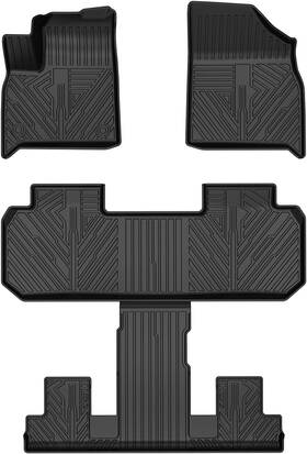Ttg00011 T Tgbros Floor Mats For Chevrolet Traverse 18-24 Black