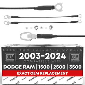 T1a 810172980129 Tailgate Support Cable Left And Right For Dodge Ram 1500 2500 3500