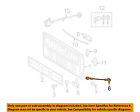 657700c060 Tail Gate-stay 07-14 Toyota Tundra Oem