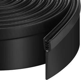 062101 Tallew Rv Slide Out Seal 2.6 Inch Wiper Clip On Weather Stripping 25 Ft Black