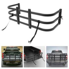 132-163 Tbvechi 747495421384 Cm Retractable Truck Bed Extender 180 Flip Universal