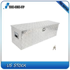 Th176fp76041 The-one-fp 48 Inch Aluminum Truck Pickup Camper Tool Box Trailer Flatbed Storage Lock