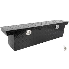 Th183fp18413 The-one-fp 60 Inch X12 X14 Aluminum Storage Tool Box 2x Lifting Air Rod Lock For Truck Rv
