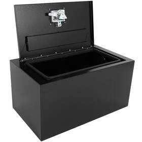 Th183fp19002 The-one-fp Storage Tool Box 2x Chain 1x Lock 24 Inch X 12 X14 For Truck / Garage Rv