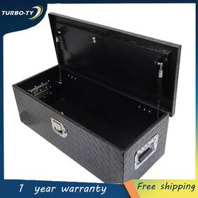 1958655 Tinvhy 30 Inch X13 X10 Aluminum Trailer Tool Box Utility For Pick Up Truck Rv Atv