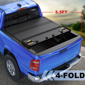 40601m4240202z Titanicparts Hard Tonneau Truck Bed Cover For Toyota Tundra 2007-2013 5.5 Feet And Lamp