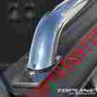 Tltbr-sil07-8-ss Topline Autopart Stainless Steel Chrome Truck Bed Side Bar Rail 07 Silverado Sierra 8ft Long Cab