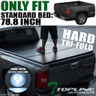 Tltc-c1088-6.5-tfh-jr Topline Autopart Tri-fold Solid Tonneau