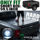Tltc-fron05-5-tfh-jr Topline Autopart Tri-fold Solid Tonneau