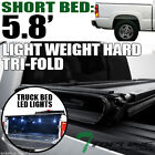 Tltc-sil04-5.8-tfl Tbl-16w8p-01 Topline Autopart Tri-fold Hard Tonneau