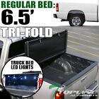 Tltc-sil99-6.5-tfs Tbl-16w8p-01 Topline Autopart Tri-fold Soft Tonneau