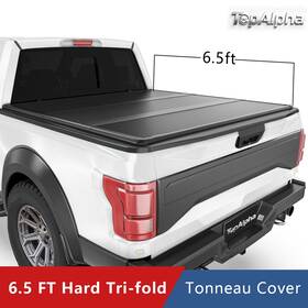 Topfd-nh002-650 Topalpha 6.5ft Hard Tri-fold Tonneau Cover For 97-03 Ford F-150 And 2004 Heritage Truck Bed