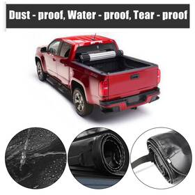 Ta16075at958ps Topcn-autoparts For 1988-2007 Silverado Sierra C/k 8 Ft Bed Soft Top Roll Up Tonneau Cover